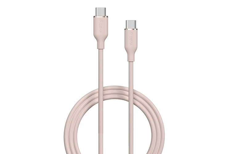 Cáp USB-C to USB-C 1.2m Silicone Devia