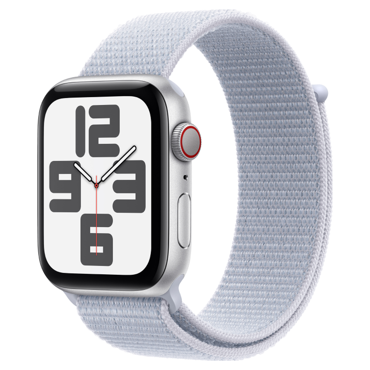 Apple Watch SE 2024 GPS + Cellular 44mm Viền Nhôm Dây Vải