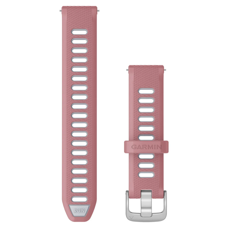 Dây thay thế Garmin Quick Release 18mm - Hồng/Trắng - Silicone