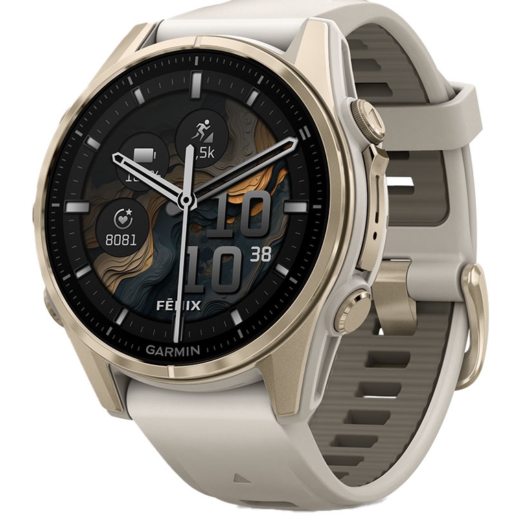Garmin Fenix 8 Sapphire AMOLED Thép 43mm