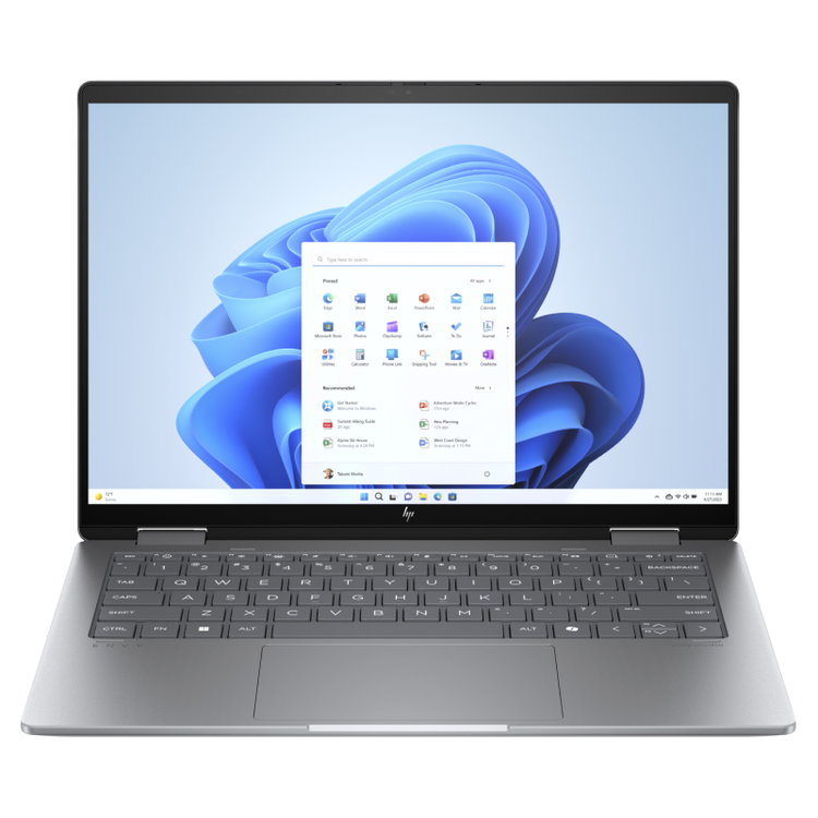 Laptop HP Envy x360 14-fc0162TU Core Ultra 5-125U/AI/16GB/512GB/14'' Touch 2.8K OLED/Pen/Win11/Office HS21