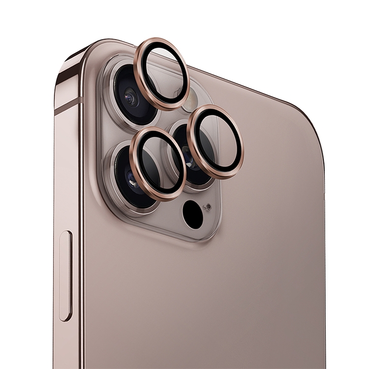 Miếng dán kính cường lực camera iPhone 16 Pro/16 Pro Max UNIQ