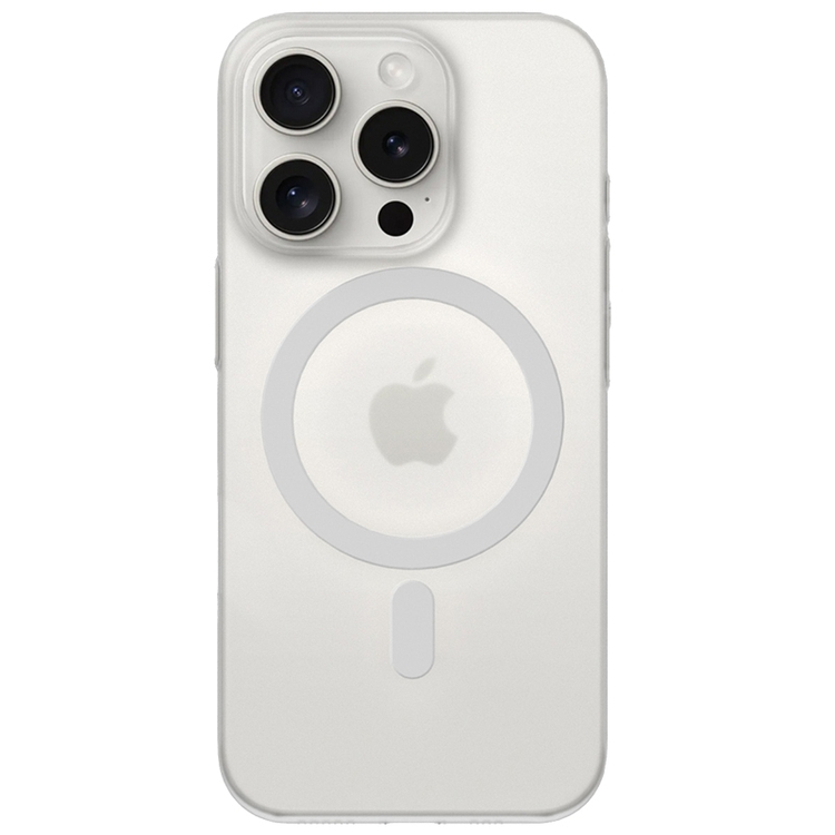 Ốp lưng magsafe iPhone 16 Pro nhựa nhám Slimcase Mipow