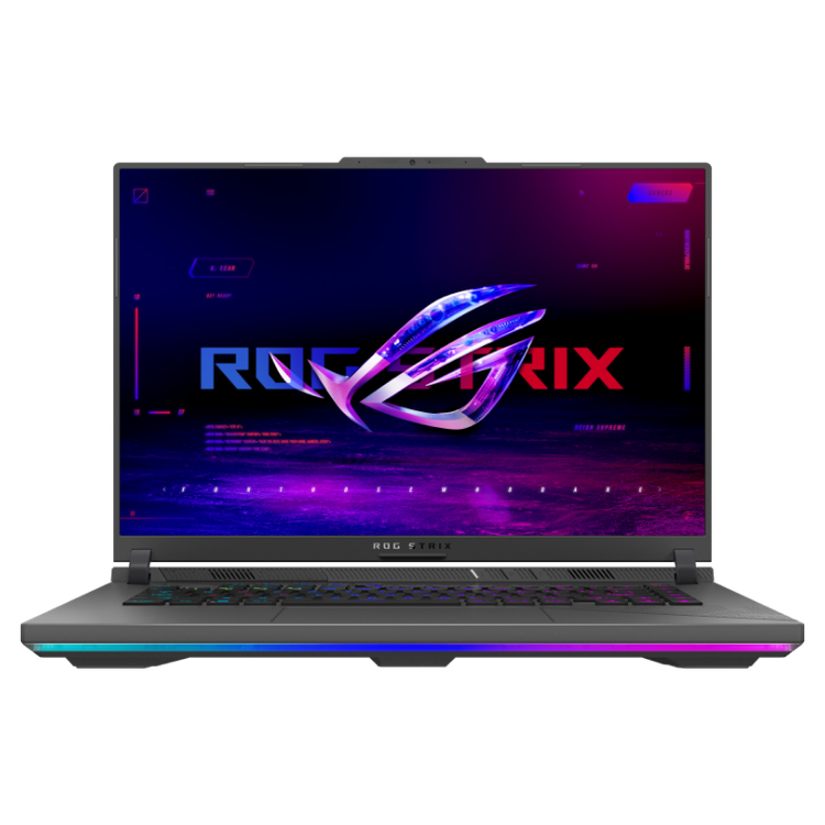 Laptop Asus Gaming ROG Strix G16 G614JVR-N4162W i9-14900HX/32GB/1TB/16''/Nvidia GeForce RTX4060 8GB/Win11