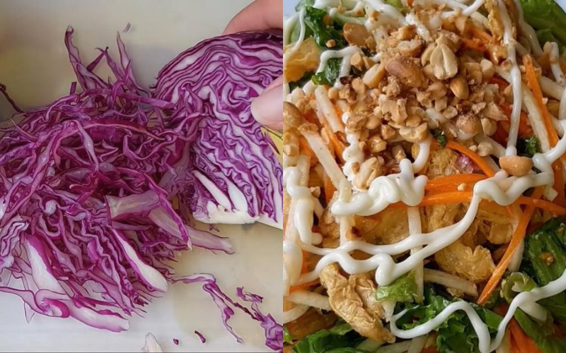 cách làm gỏi chay từ cơm dừa (ảnh 2)