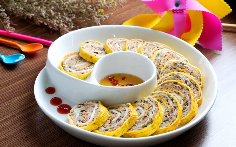 Trứng hấp vân (ảnh 2)
