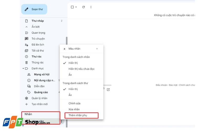 Cách phân loại thư Gmail (ảnh 7)