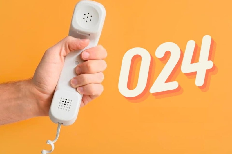 Số điện thoại này có đầu số 024, thuộc khu vực Hà Nội