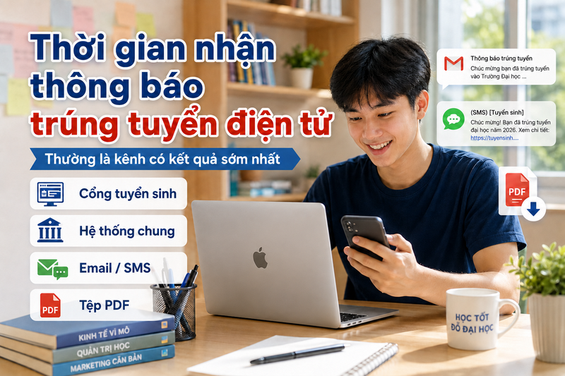 Bao lâu thì nhận giấy báo trúng tuyển - 1