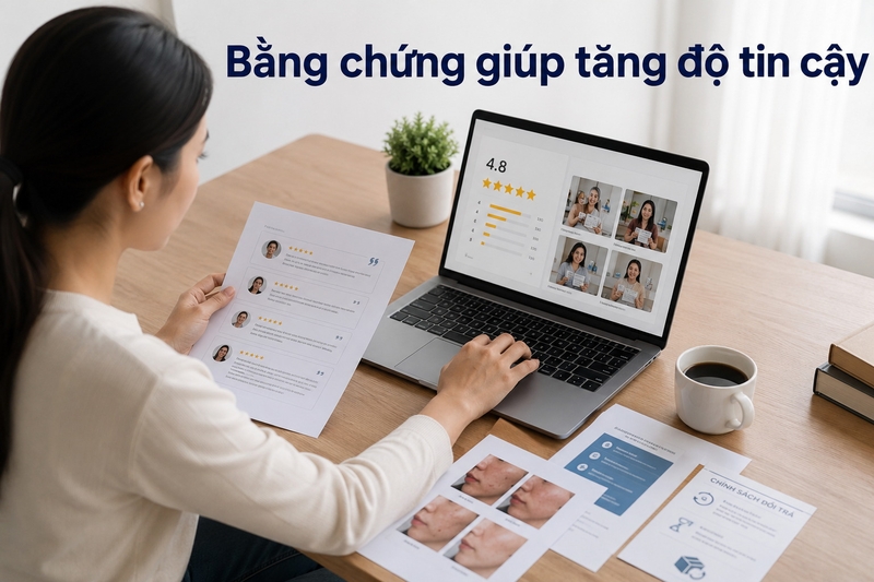 Bằng chứng giúp tăng độ tin cậy