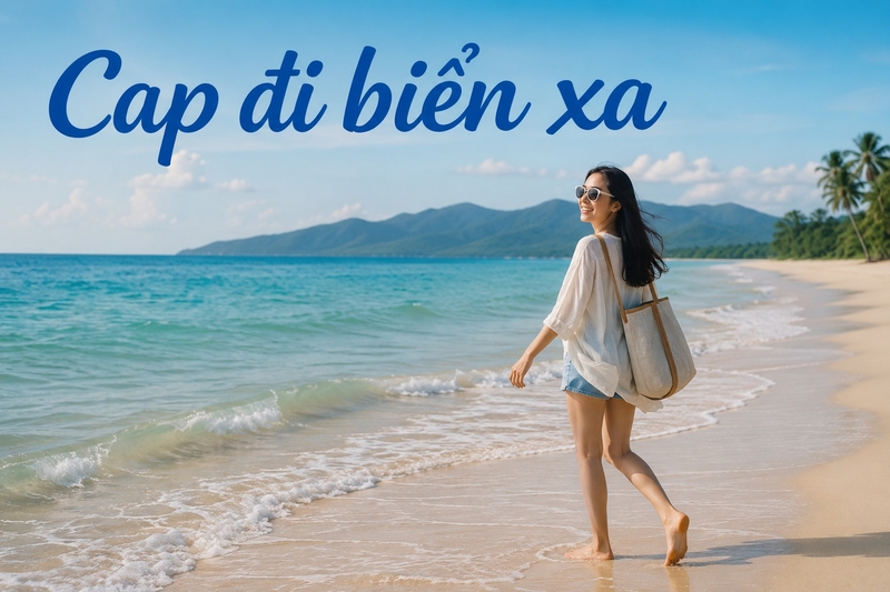 Cap đi biển xa