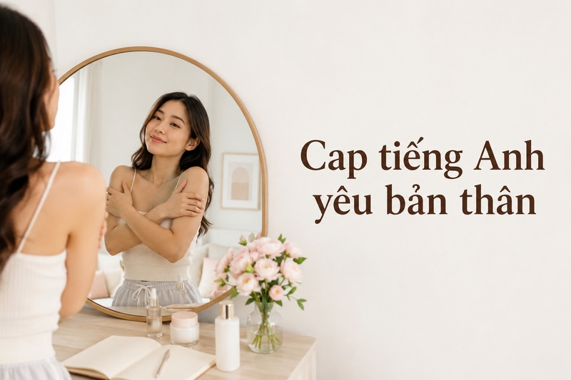 Cap tiếng Anh yêu bản thân