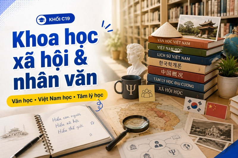 Khối C19 gồm những môn nào - 4