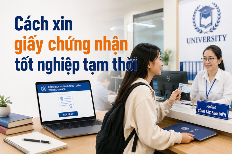 Cách xin giấy chứng nhận tốt nghiệp tạm thời