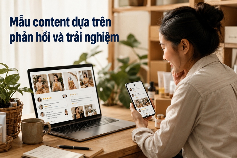 Mẫu content dựa trên phản hồi và trải nghiệm