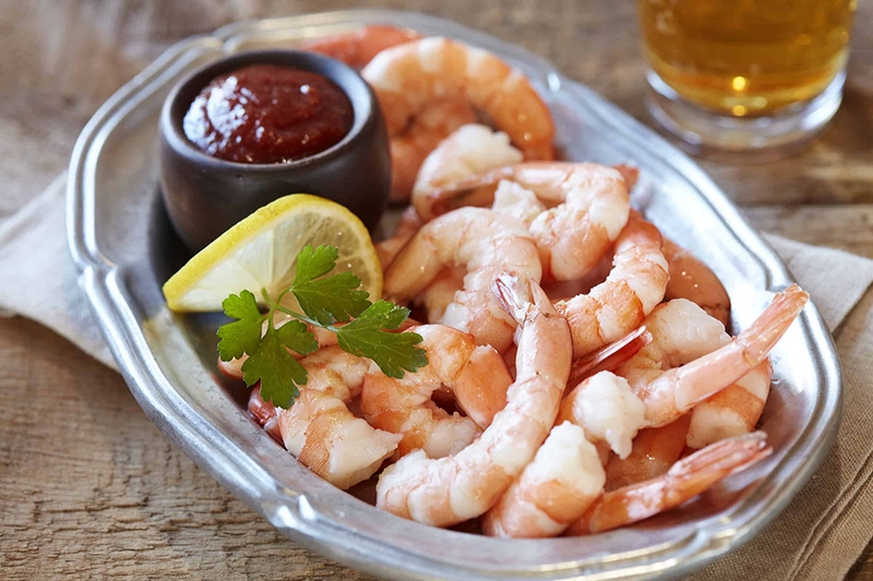 100g tôm luộc bao nhiêu calo 1