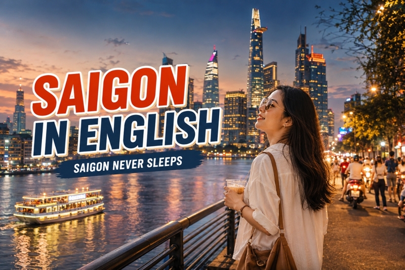 Cap về Sài Gòn bằng tiếng Anh