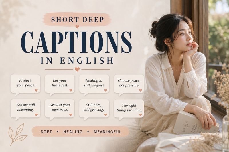 Caption deep tiếng Anh ngắn
