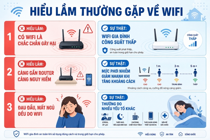 Những hiểu lầm thường gặp về WiFi