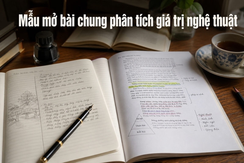 Mẫu mở bài chung phân tích giá trị nghệ thuật