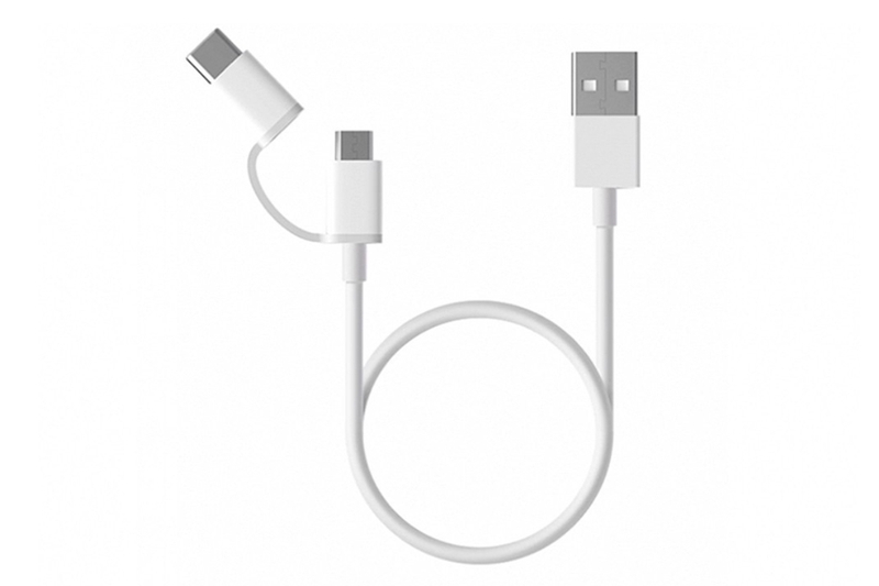 Cáp 2 trong 1 Micro to USB-C Xiaomi 1m