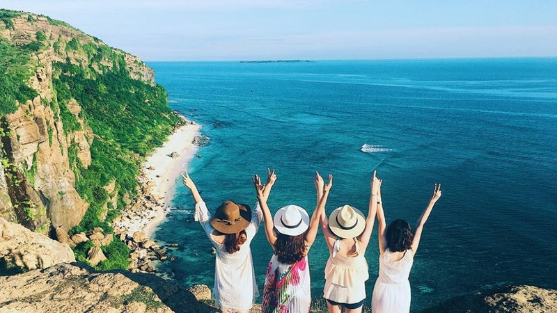 Đảo Lý Sơn - Quảng Ngãi là điểm đến giá rẻ cho sinh viên