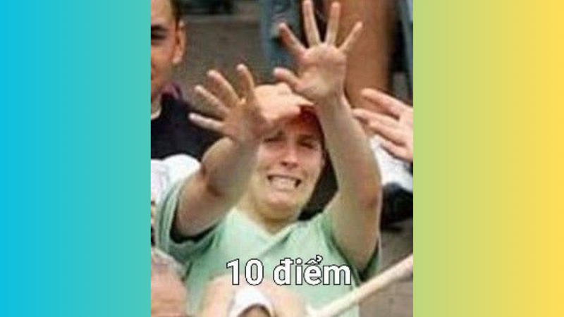 Meme 10 điểm với anh trai hoảng hốt