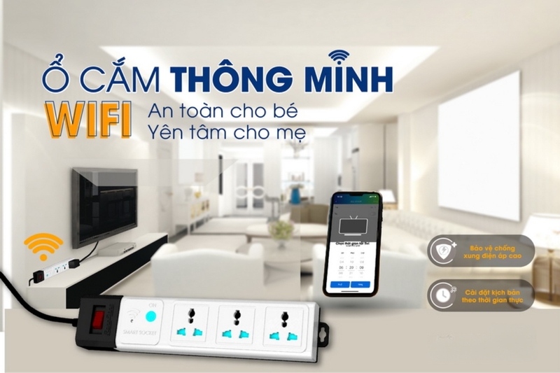 Mua ổ cắm thông minh ở đâu uy tín - 2