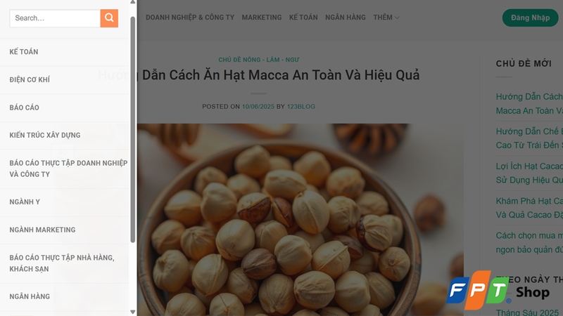 123doc lưu trữ và cung cấp nhiều lĩnh vực tài liệu