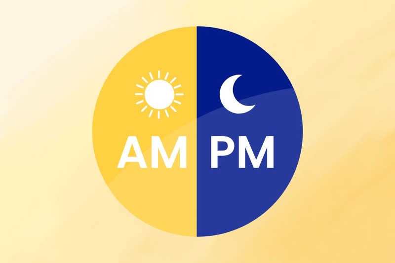 12 giờ trưa là AM hay PM (ảnh 1)