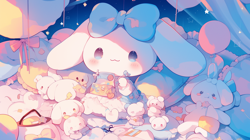 Hình nền máy tính Cinnamoroll 4