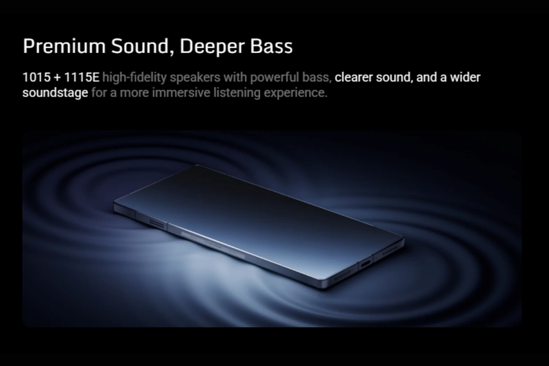 RedMagic 11 Pro mang đến trải nghiệm âm thanh chất lượng cao