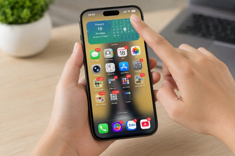 Cách bật tắt chế độ im lặng trên iPhone 17 - 13