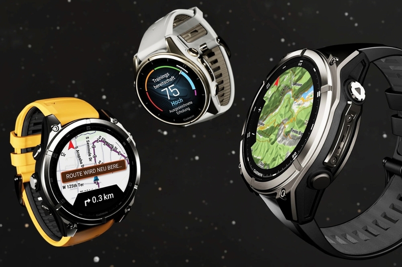 Garmin Fenix 9 Titanium 43mm AMOLED dây đeo silicon xám sương mù - 17