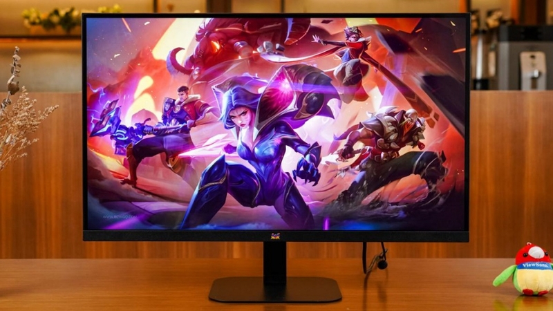 Màn hình LCD VIEWSONIC VA2708-2K-MHD được trang bị tấm nền SuperClear® IPS