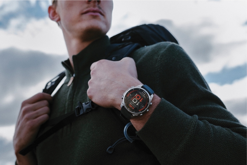 Garmin Fenix 9 Titanium 43mm AMOLED dây đeo silicon xám sương mù - 6