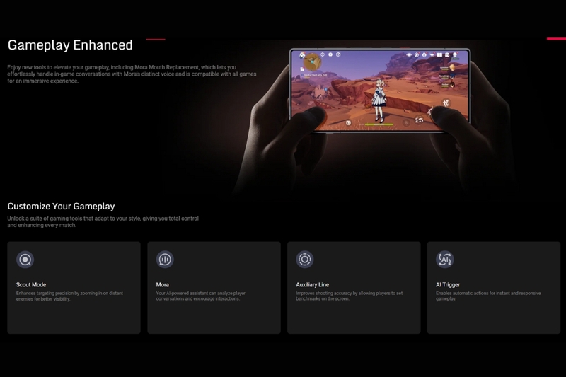 RedMagic 11 Pro với khả năng ghi hình tức thời