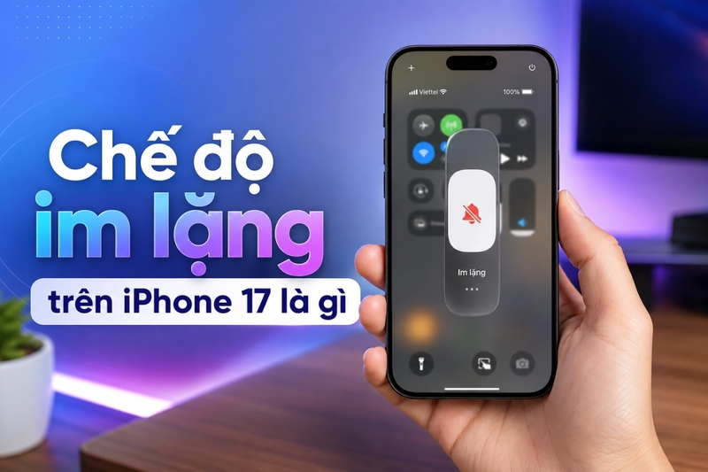 Cách bật tắt chế độ im lặng trên iPhone 17 - 1