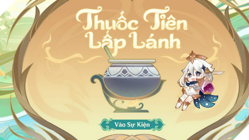 Cách nào để nhận nguyên liệu pha Thuốc Tiên Lấp Lánh?