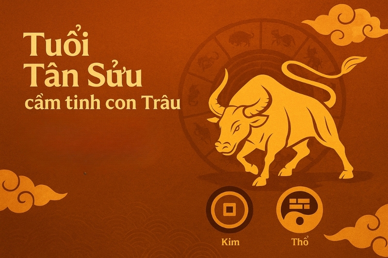 Tuổi Tân Sửu - cầm tinh con Trâu