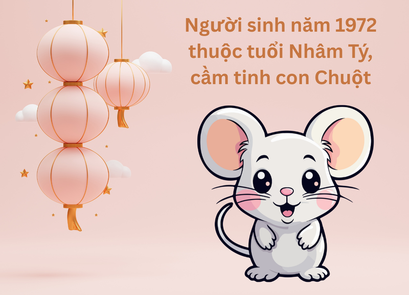 1972 tuổi con gì - hình 1