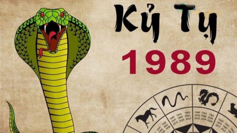 Người sinh năm 1989 là tuổi Kỷ Tỵ, biểu tượng của sự khôn ngoan, linh hoạt và nhạy bén