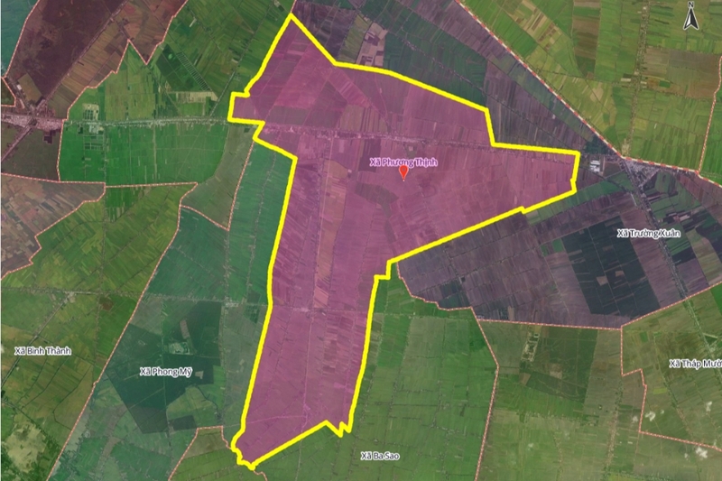 xã Phương Thịnh của Đồng Tháp (1)