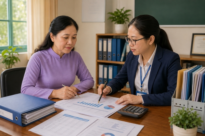 Cách tính lương hưu cho giáo viên tiểu học (3)