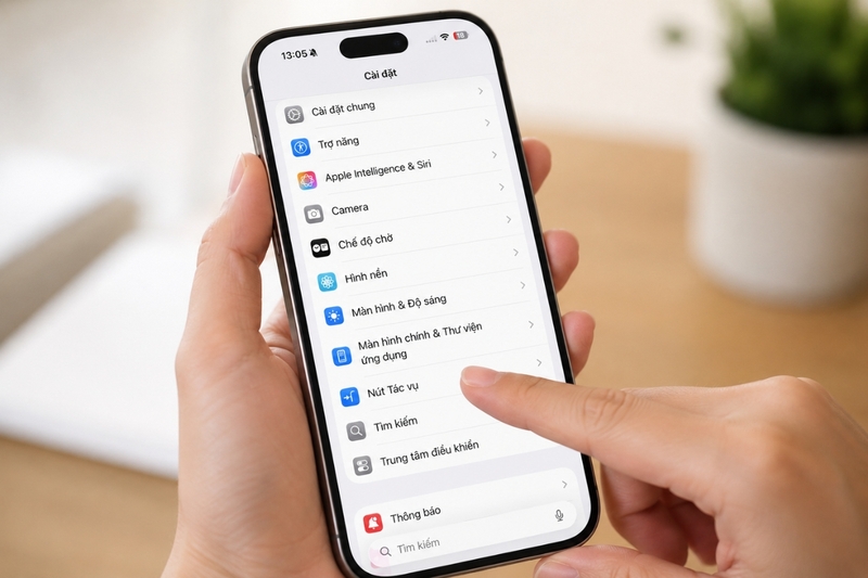Cách bật tắt chế độ im lặng trên iPhone 17 - 2