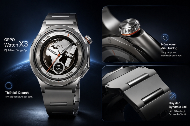 Oppo Watch X3 47mm (2)