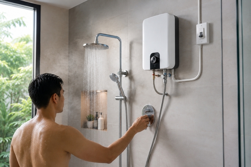 Máy nước nóng nên bật trước bao lâu - 4