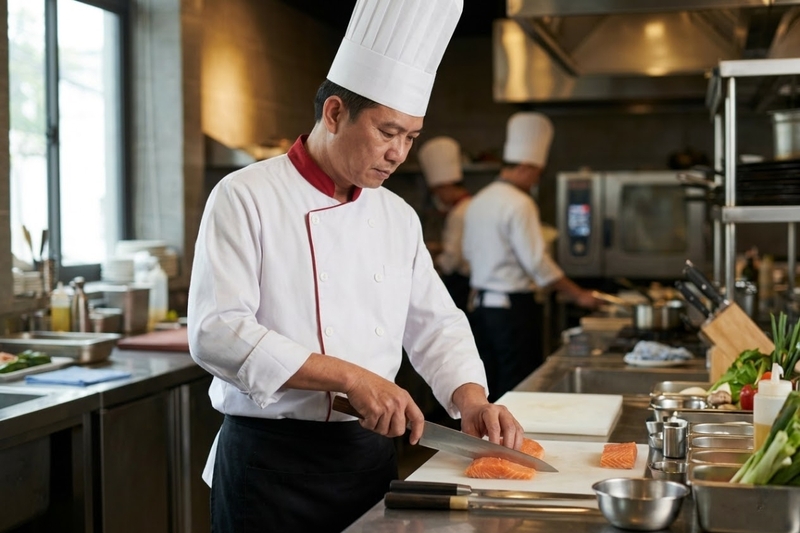 Từ vựng tiếng Anh mô tả cấp bậc và phong cách đầu bếp