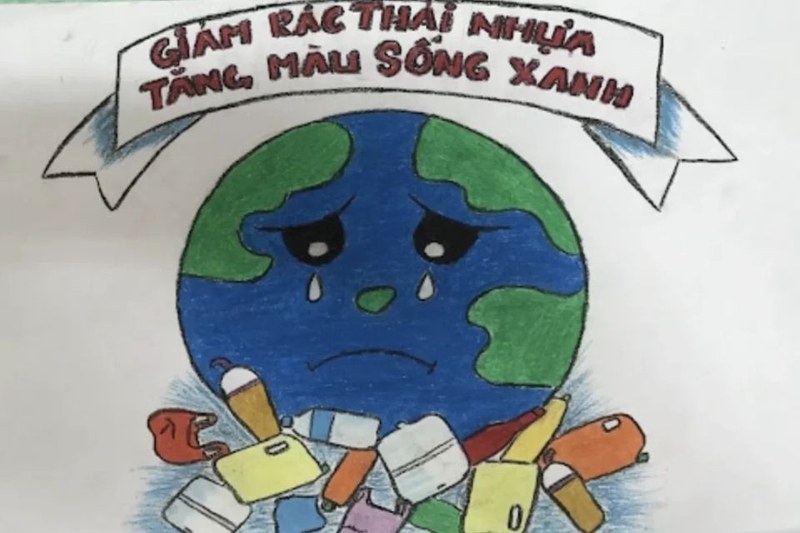 1.Tranh vẽ phòng chống xả rác bừa bãi.jpg