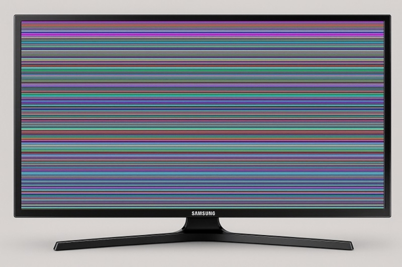 Samsung TV bị sọc hình (3)